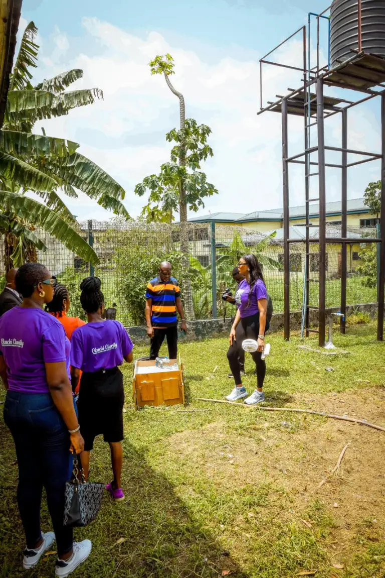 Clean Water, Bright Futures: Okachi Charity Foundation Transforms Port Harcourt Primary School in Port Harcourt, Nigeria with Borehole Donation