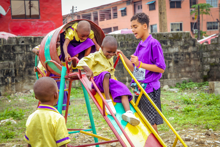 Transforming Playtime: Okachi Charity Foundation Donates Playground to Sagana Primary School